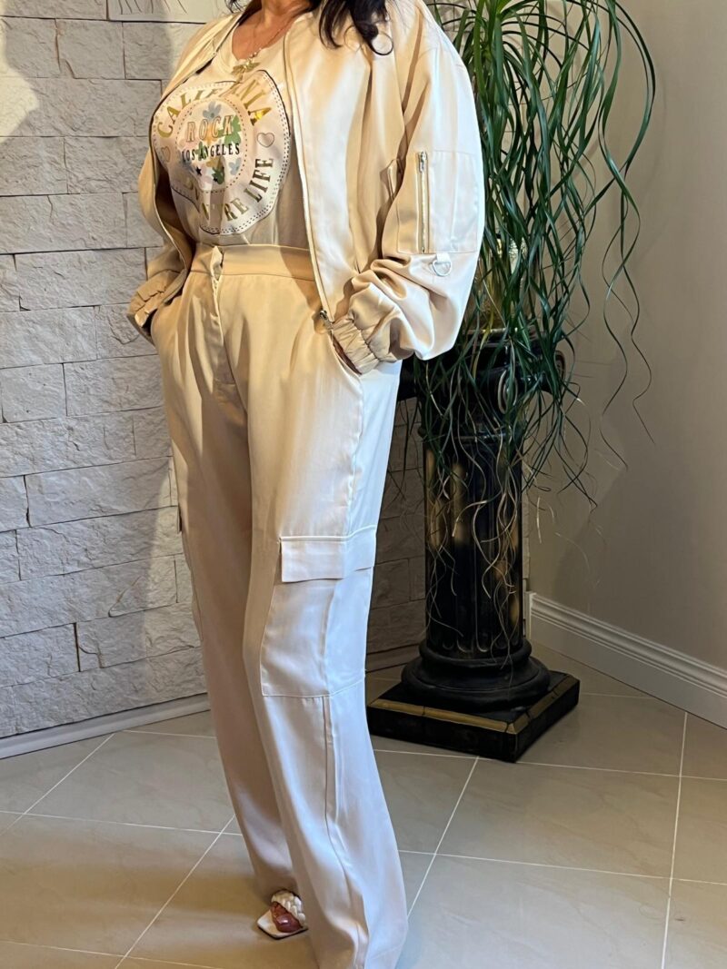 Komplet z bomberką (moda włoska) 4747-MW