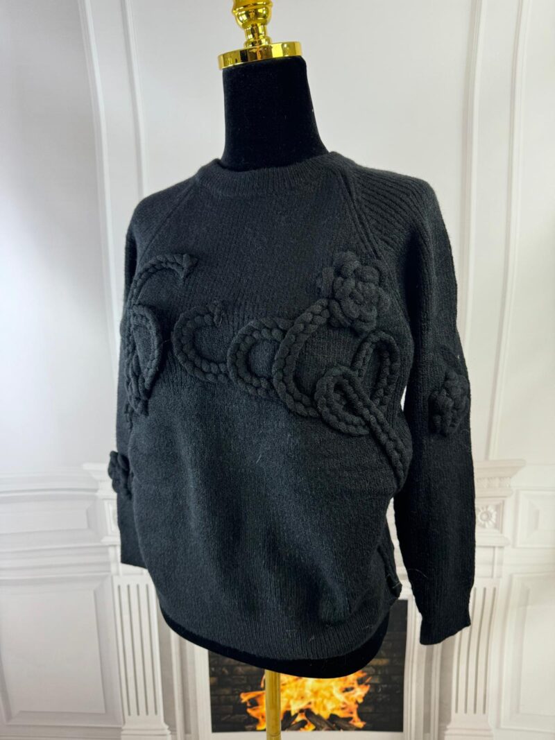 Sweterek z reglanowym rękawem (moda włoska) 7083-MW