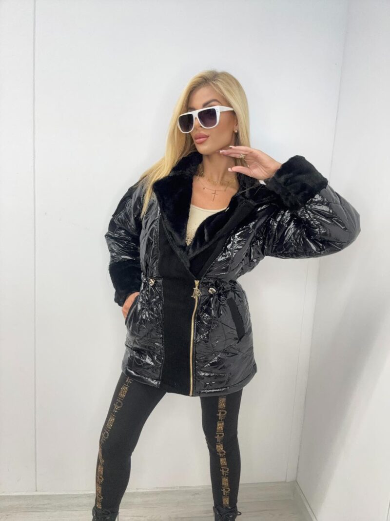 Kurtka z garniturowym kołnierzem Paparazzi Fashion 7521-PF