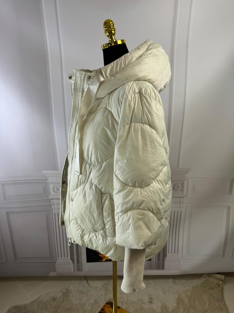 Kurtka z długimi ściągaczami na rękawkach (moda włoska) 7712-MW - zdjęcie 2