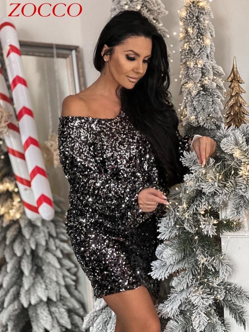 Komplet dwuczęściowy - czarny Zocco  9011-Z