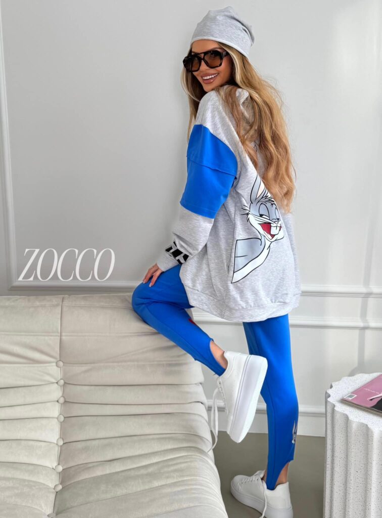 3 częściowy luźny komplet z narciarkami Zocco 10468-Z - zdjęcie 3