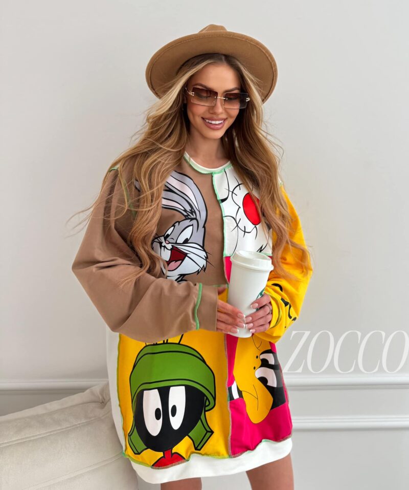 Luźna bluza z getrami Zocco 10465-Z