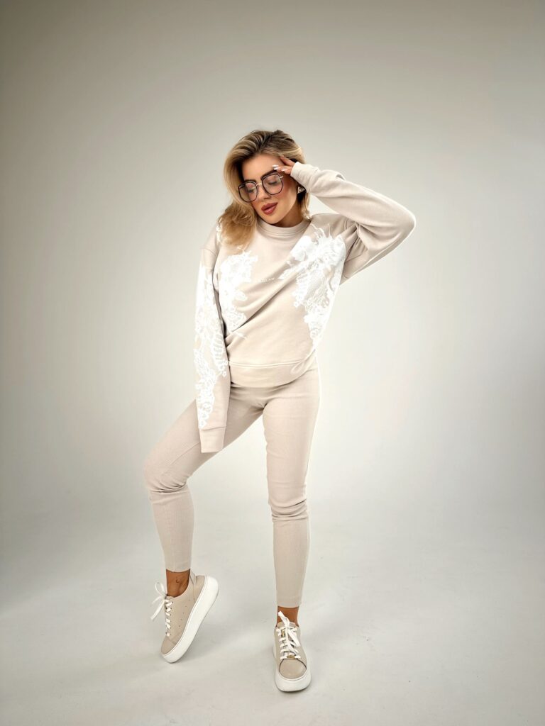 Dres z imitacją koronki Lil Glam  9994-LG - zdjęcie 2