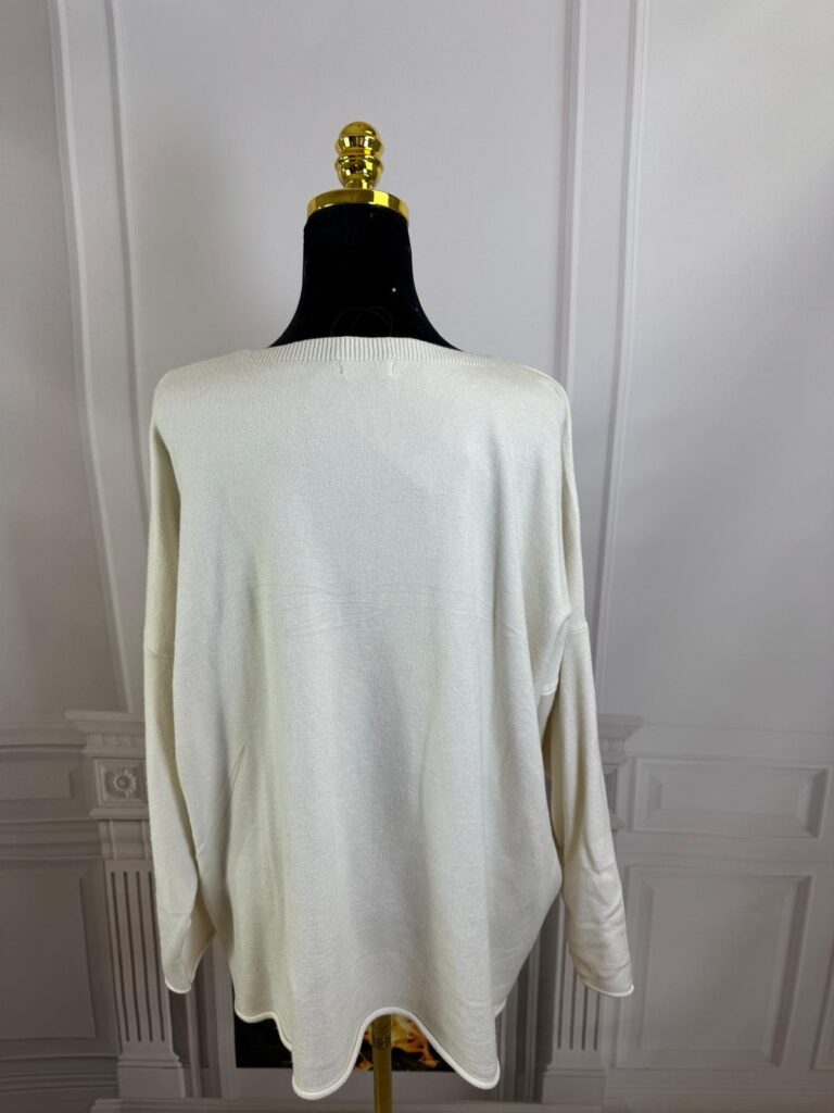 Sweterek LOVE Moda Włoska 10385-MW - zdjęcie 3