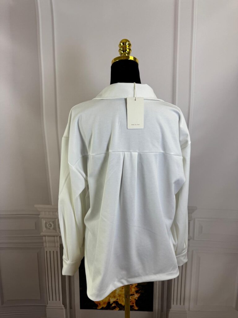 Katana biało złota Moda Włoska 10431-MW - zdjęcie 3