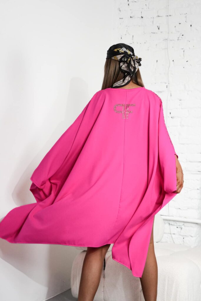 Swobodna tunika ze spodenkami Paparazzi Fashion 11786-F - zdjęcie 2