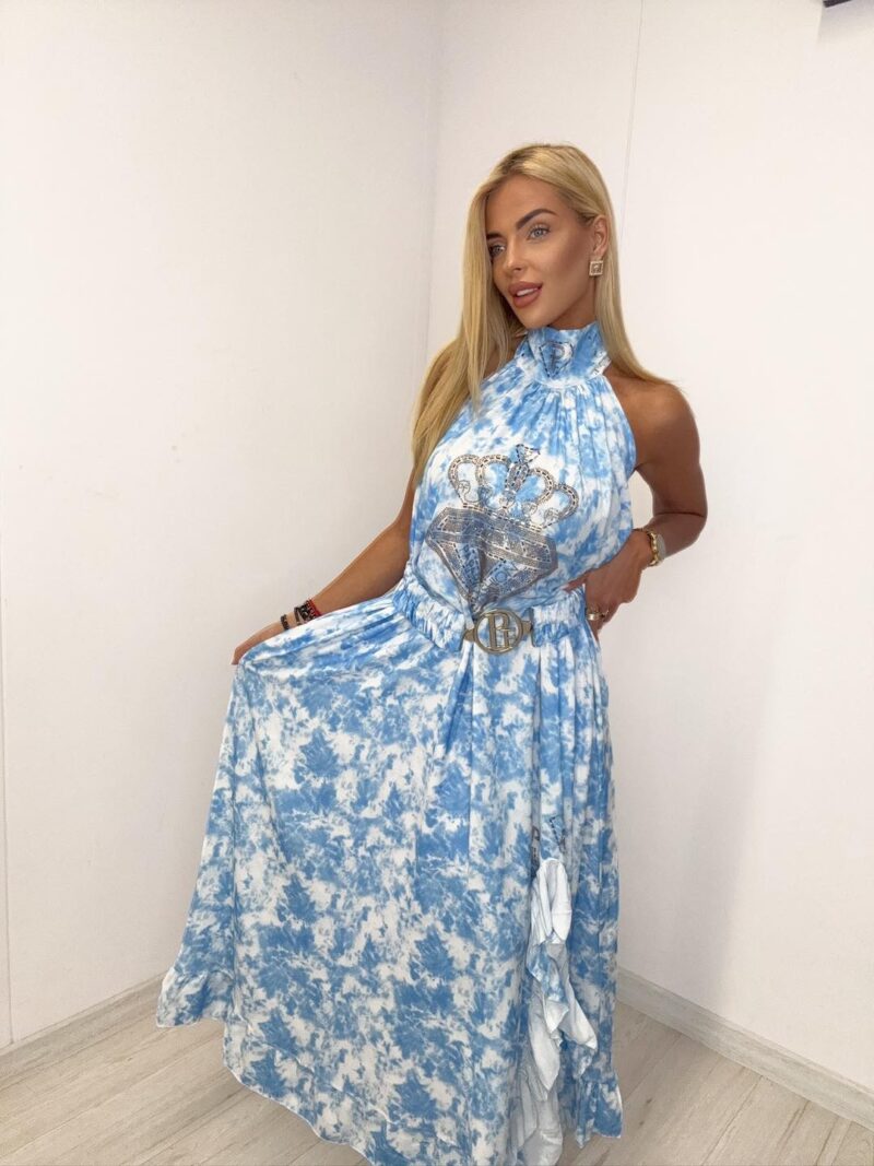 Sukienka z wiązaniem Paparazzi Fashion 12309-PF