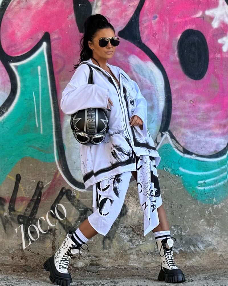 Asymetryczna bluza Zocco 12525-Z