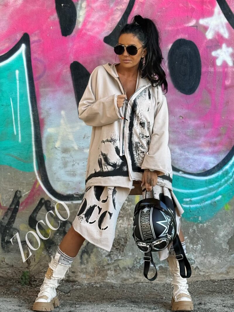 Asymetryczna bluza Zocco 12531-Z