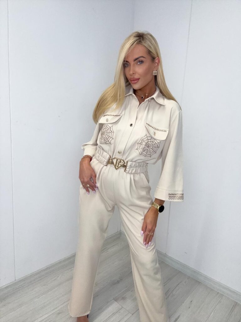 Kombinezon z kieszonkami Paparazzi Fashion 13114-PF - zdjęcie 2