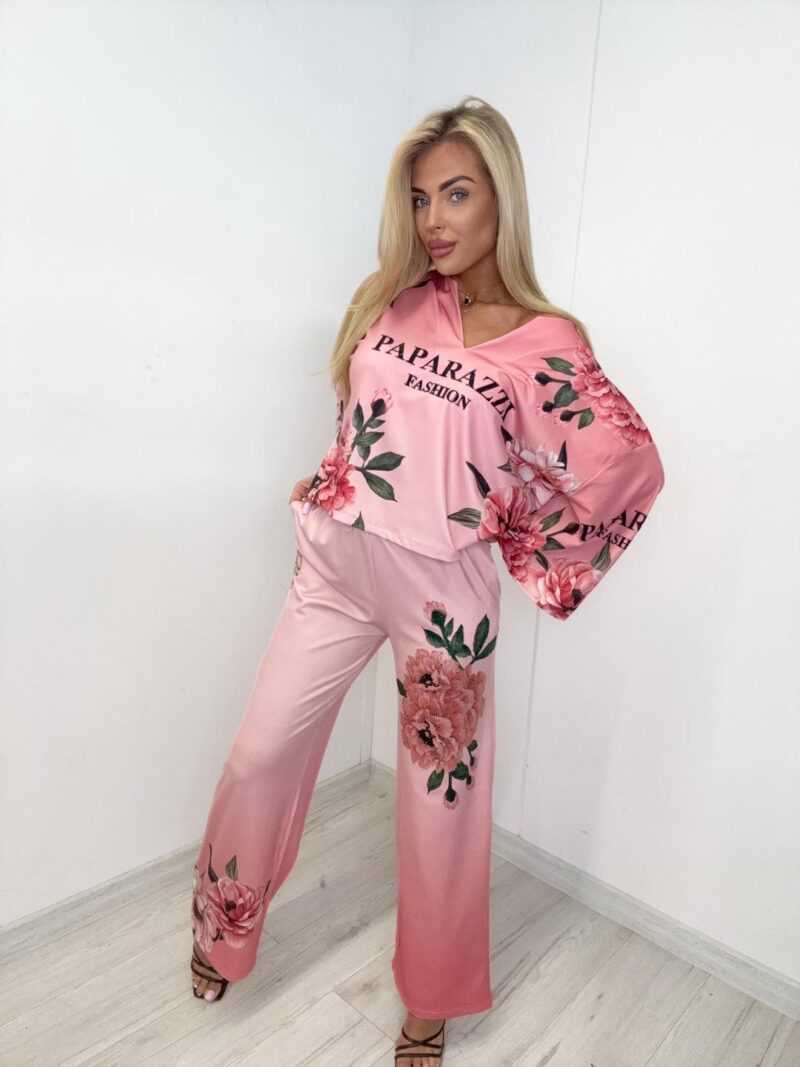 Komplet w kwiaty Paparazzi Fashion 13000-PF