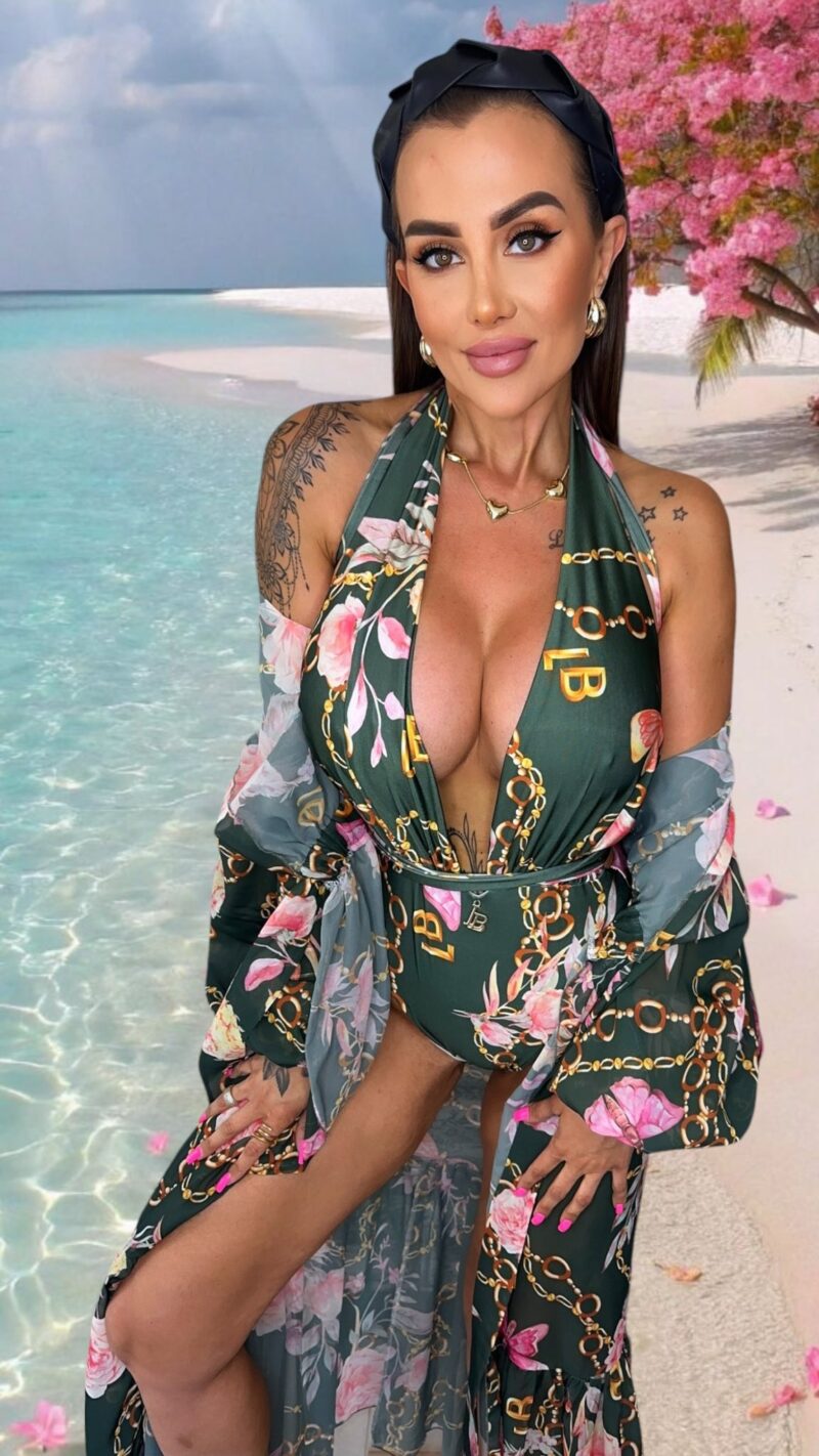 Strój kąpielowy + narzutka „Doll” Lola Bianka 13447-LB