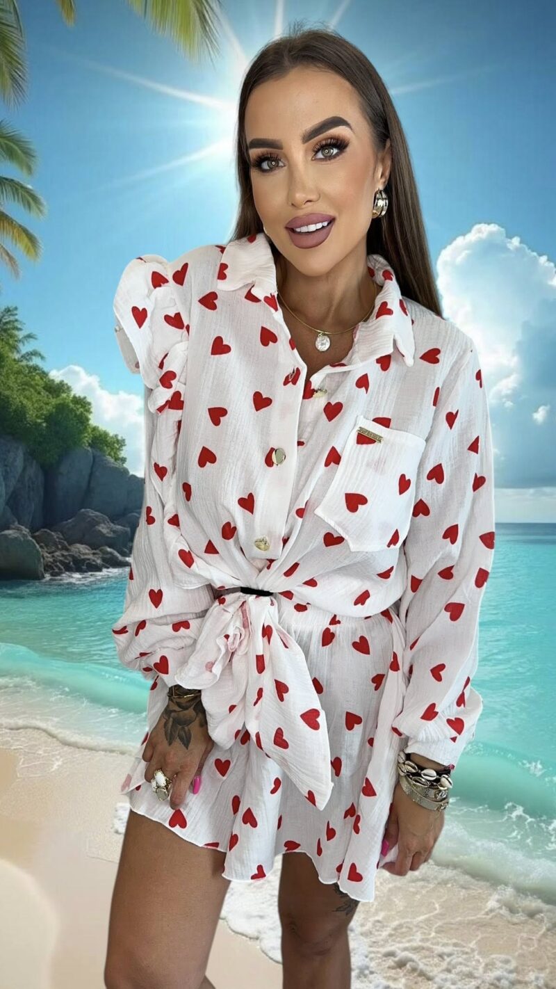 Muślinowy komplet Lola Bianka 13427-LB