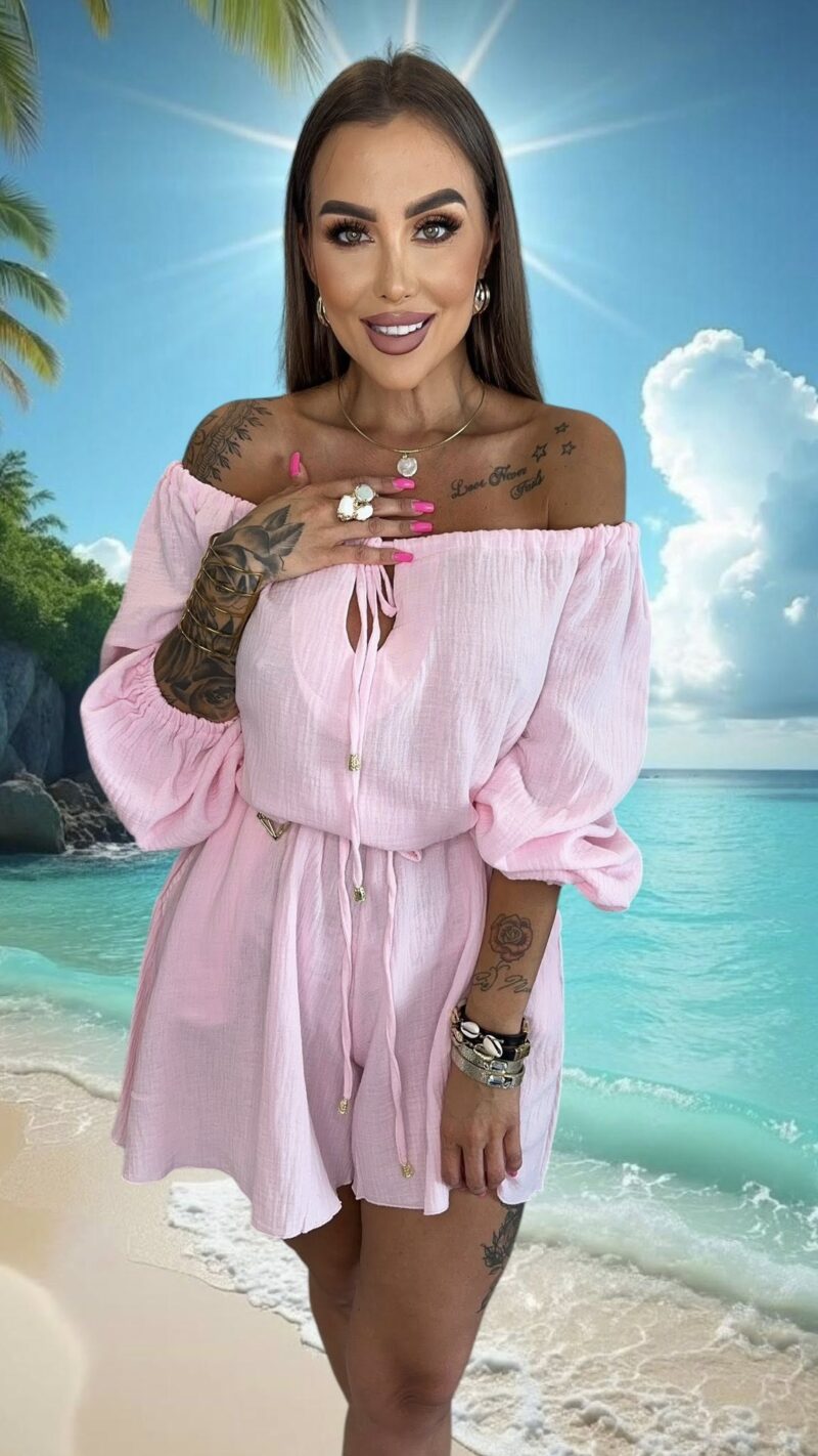 Kombinezon muślin Lola Bianka 13442-LB