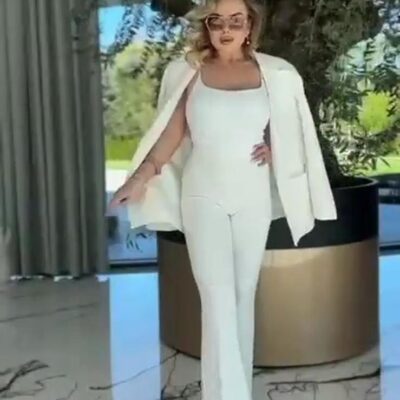 Garnitur biały Lil Glam 13660-LG