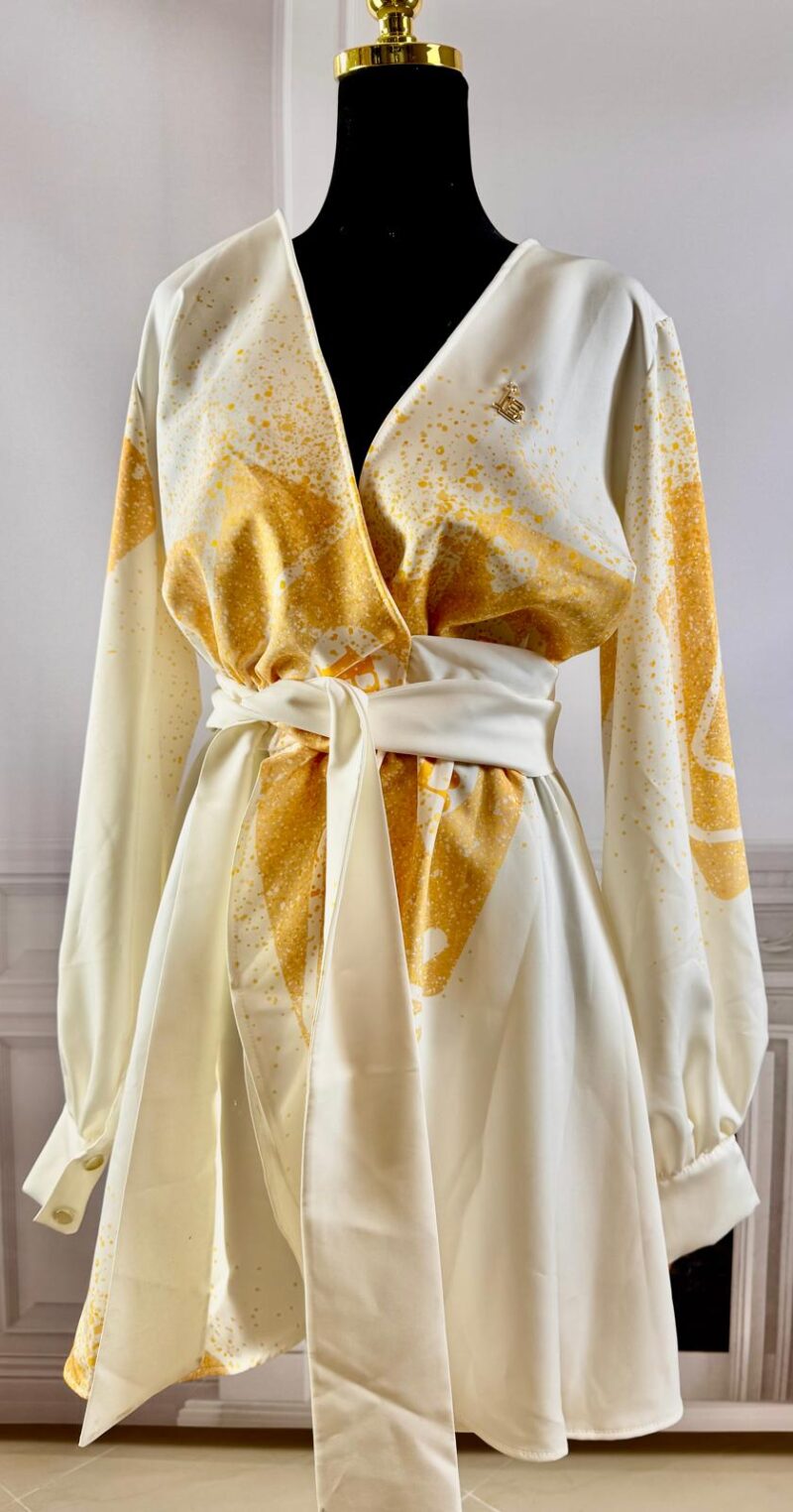 Sukienka Print „Cards ” Lola Bianka 13417-LB