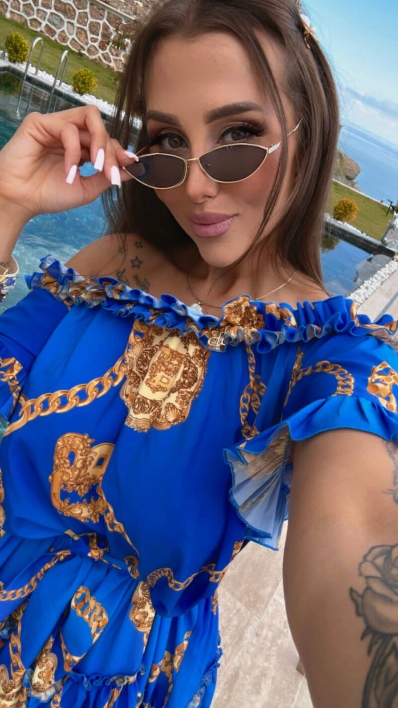 Sukienka hiszpanka Lola Bianka 13947-LB