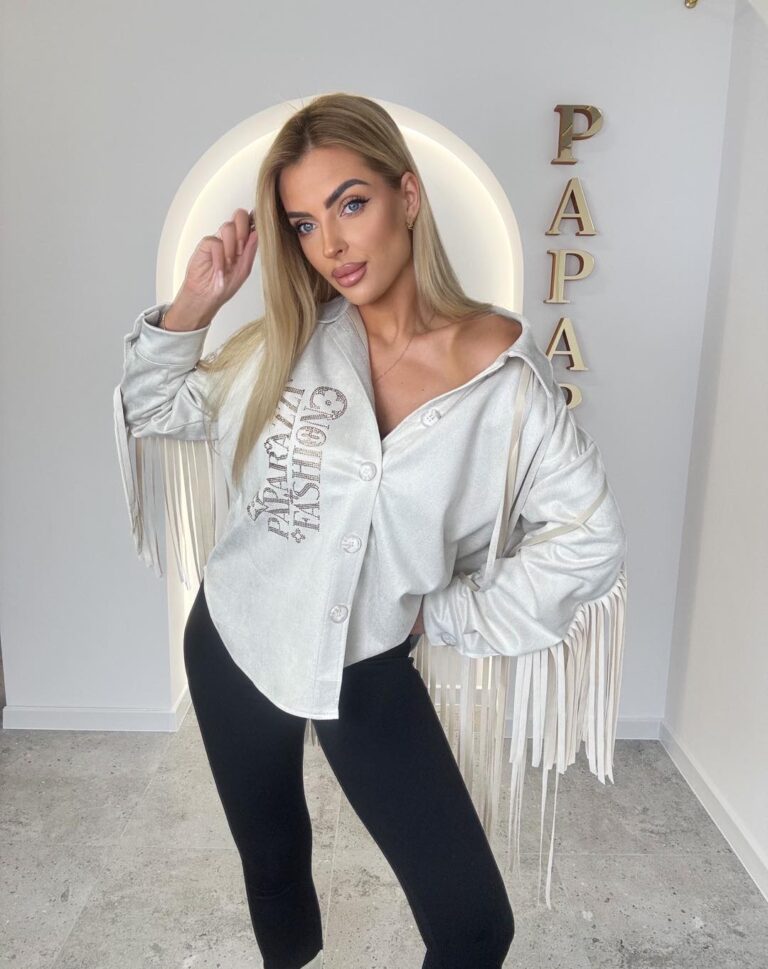 Kurtka zamszowa Paparazzi  Fashion 2401/PF - zdjęcie 2