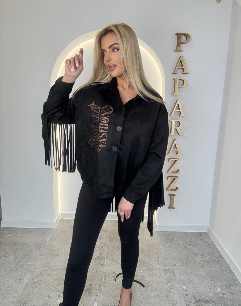 Kurtka zamszowa Paparazzi  Fashion 2399/PF - zdjęcie 2