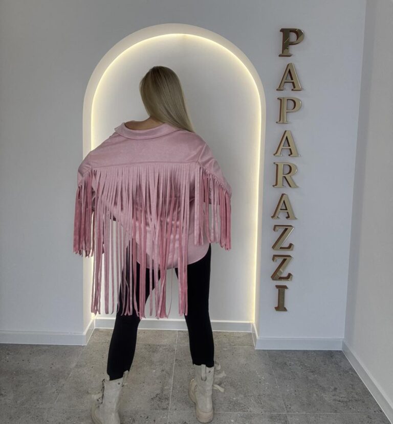 Kurtka zamszowa Paparazzi  Fashion 2400/PF - zdjęcie 4