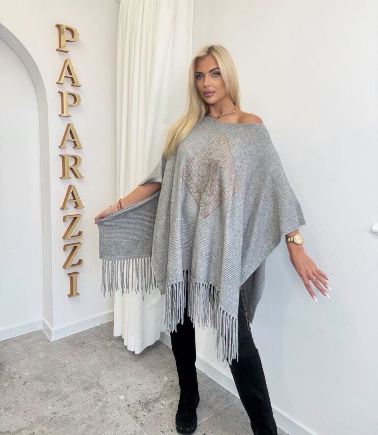 Ponczo Paparazzi Fashion 3771/PF - zdjęcie 3