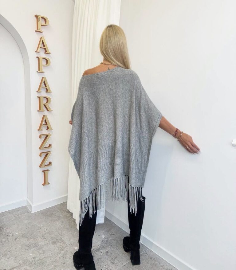 Ponczo Paparazzi Fashion 3771/PF - zdjęcie 4