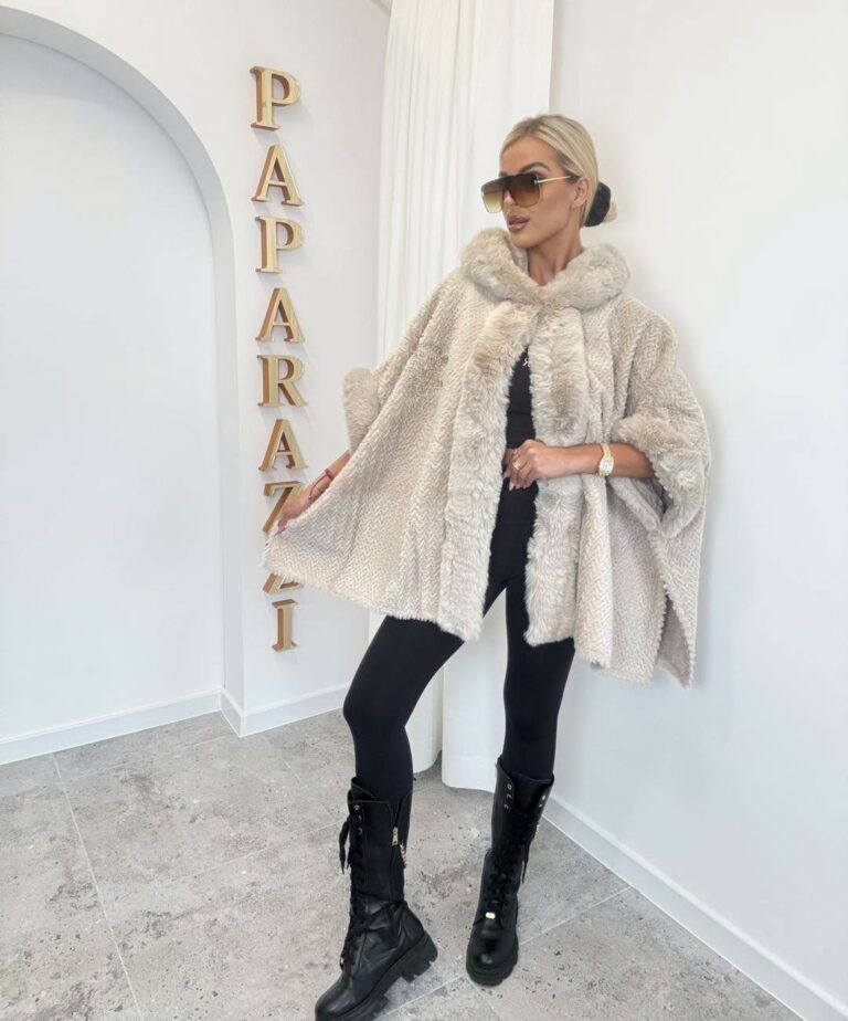 Ponczo Paparazzi  Fashion 3939/PF - zdjęcie 1