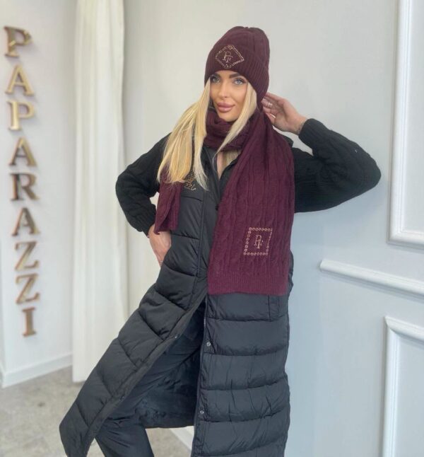 Czapka+szalik Paparazzi Fashion 6172/PF - zdjęcie 3