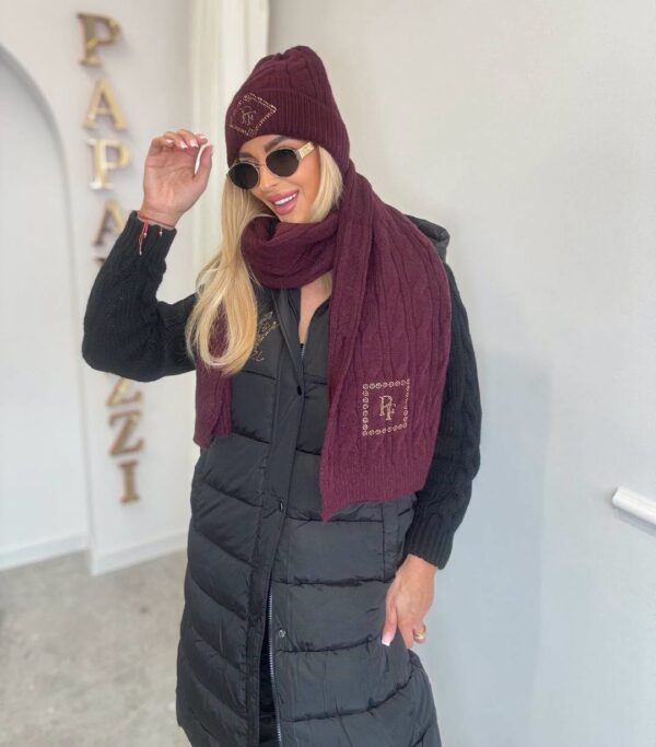 Czapka+szalik Paparazzi Fashion 6172/PF - zdjęcie 4