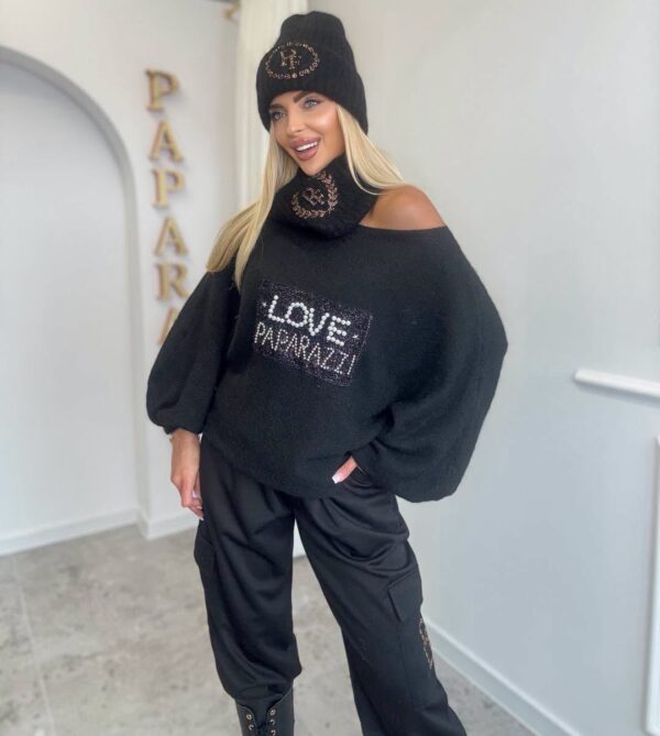 Czapka+komin Paparazzi Fashion 6205/PF - zdjęcie 3
